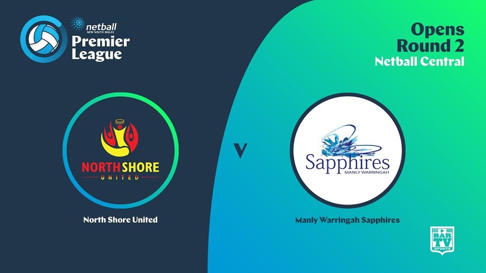 NSW Prem League Round 2 - Opens - North Shore United v Manly Warringah Sapphires Slate Image