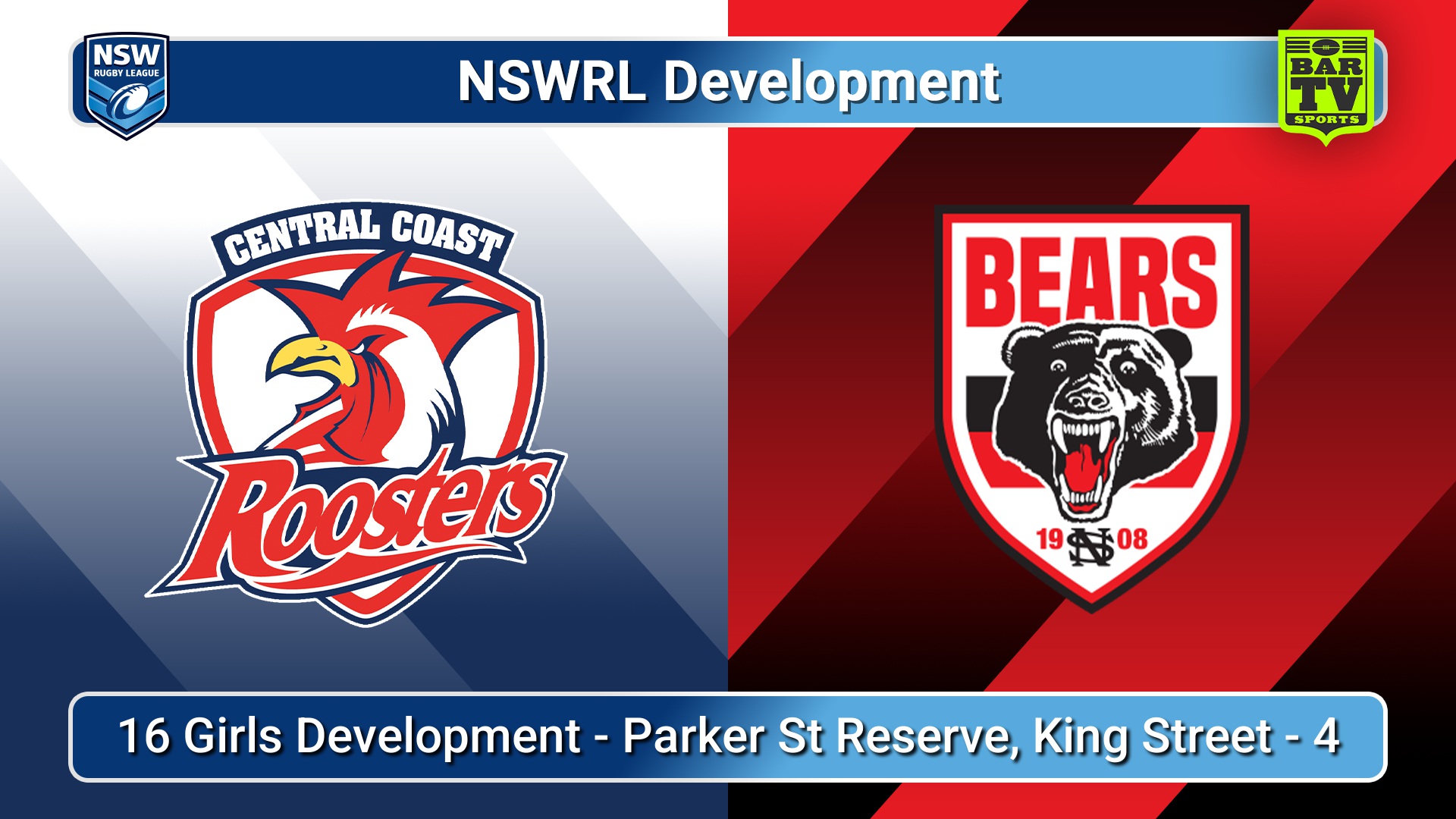 260716-video-NSWRL Development Game 36 - 16 Girls Development - Central Coast Roosters v North Sydney Bears Slate Image