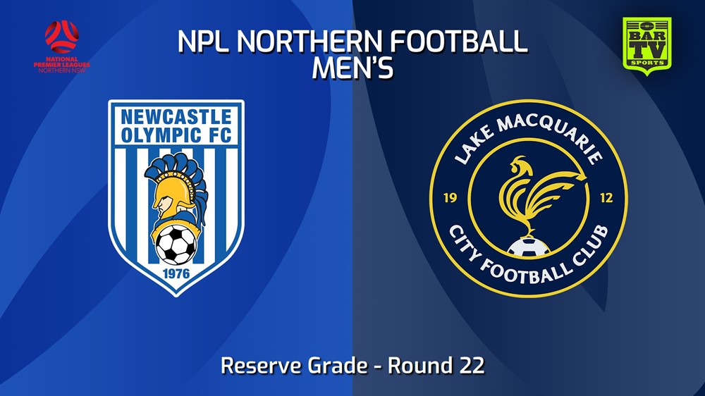 240821-video-NNSW NPLM Res Round 22 - Newcastle Olympic Res v Lake Macquarie City FC Res Slate Image
