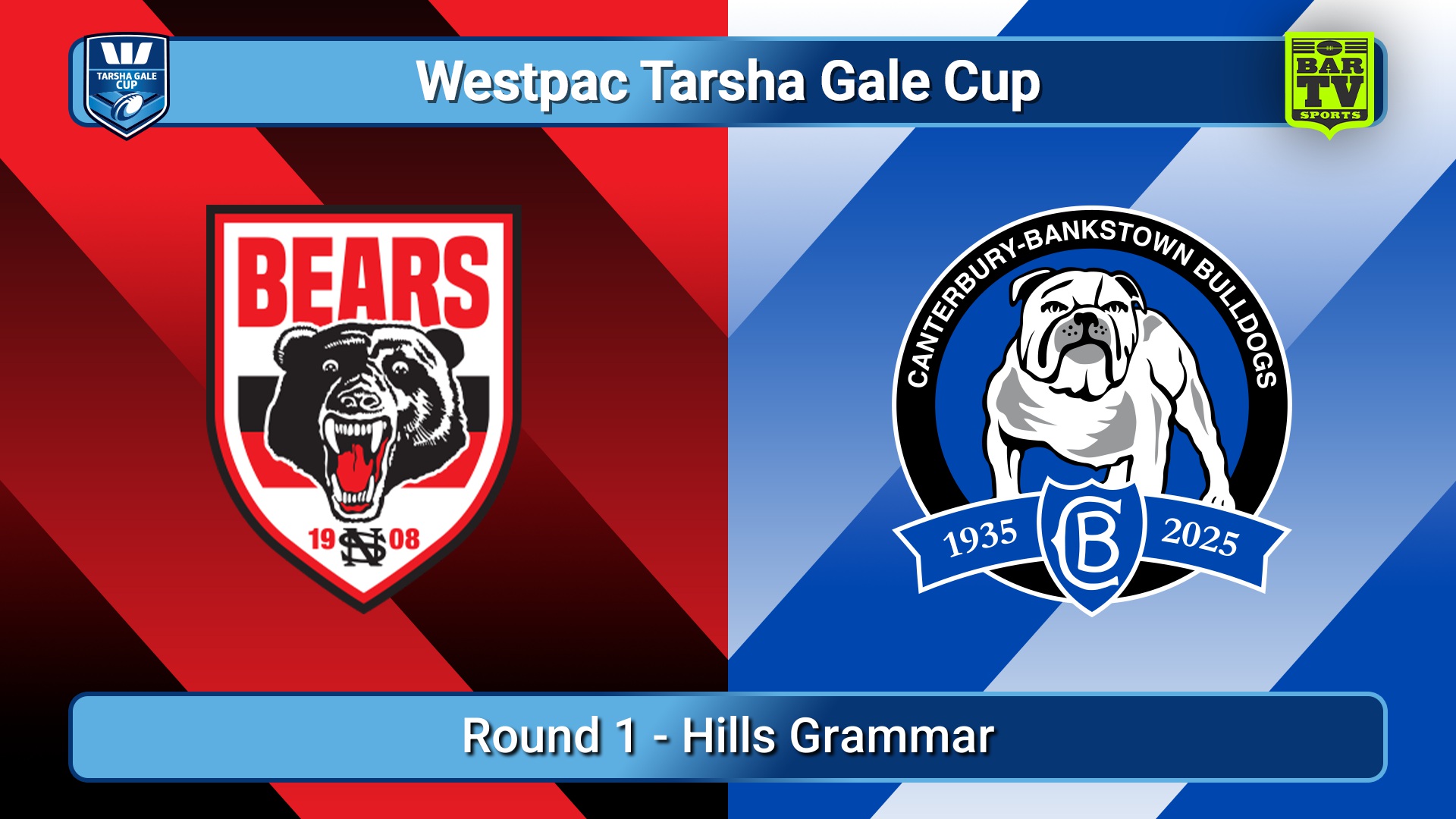 250201-video-Westpac Tarsha Gale Cup Round 1 - North Sydney Bears v Canterbury-Bankstown Bulldogs Slate Image