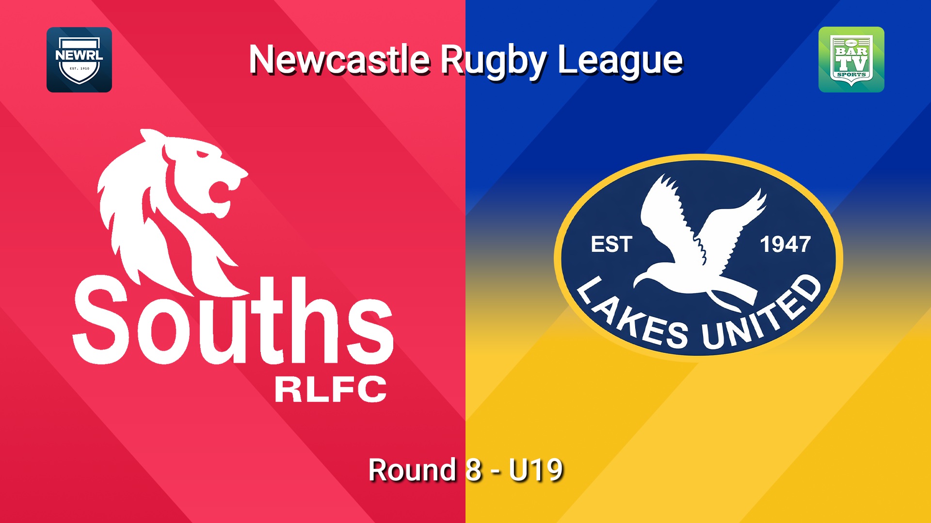 260606-video-Newcastle RL Round 8 - U19 - South Newcastle Lions v Lakes United Seagulls Slate Image