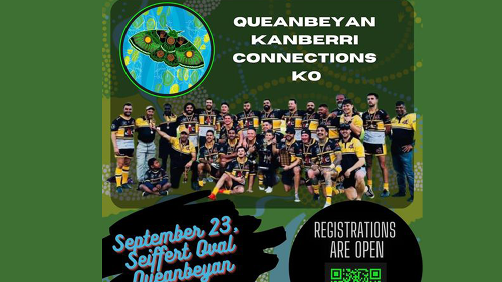 230923-Charity Rugby League Queanbeyan Kanberri Connections Knockout - All Day Stream Slate Image