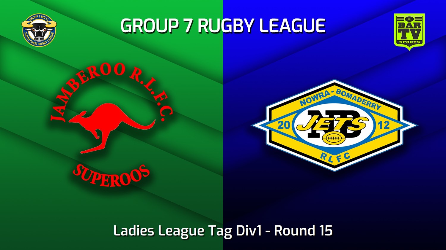 220806-South Coast Round 15 - Ladies League Tag Div1 - Jamberoo v Nowra-Bomaderry Jets Slate Image
