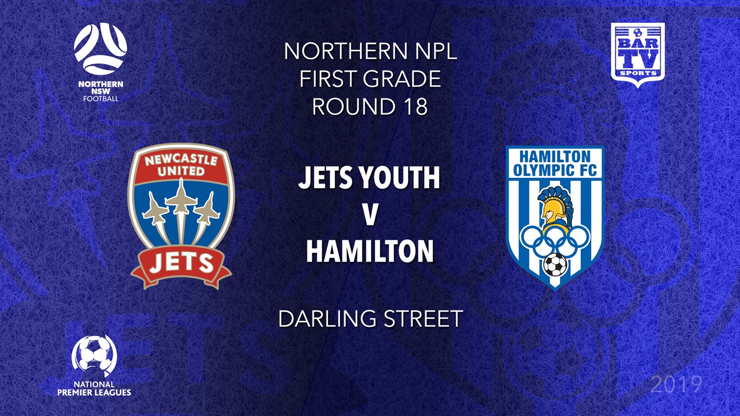 NPL - NNSW Round 18 - Newcastle Jets v Hamilton Olympic FC Minigame Slate Image