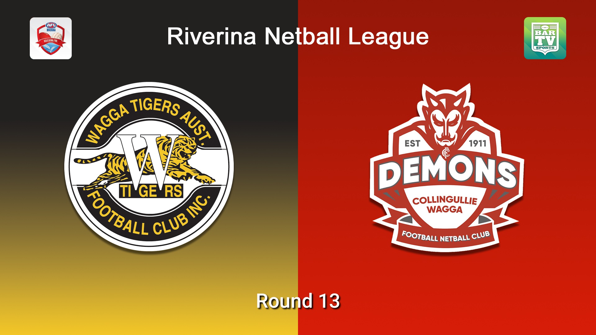260711-video-Riverina Netball League Round 13 - A Grade - Wagga Tigers v Collingullie Wagga Demons Slate Image