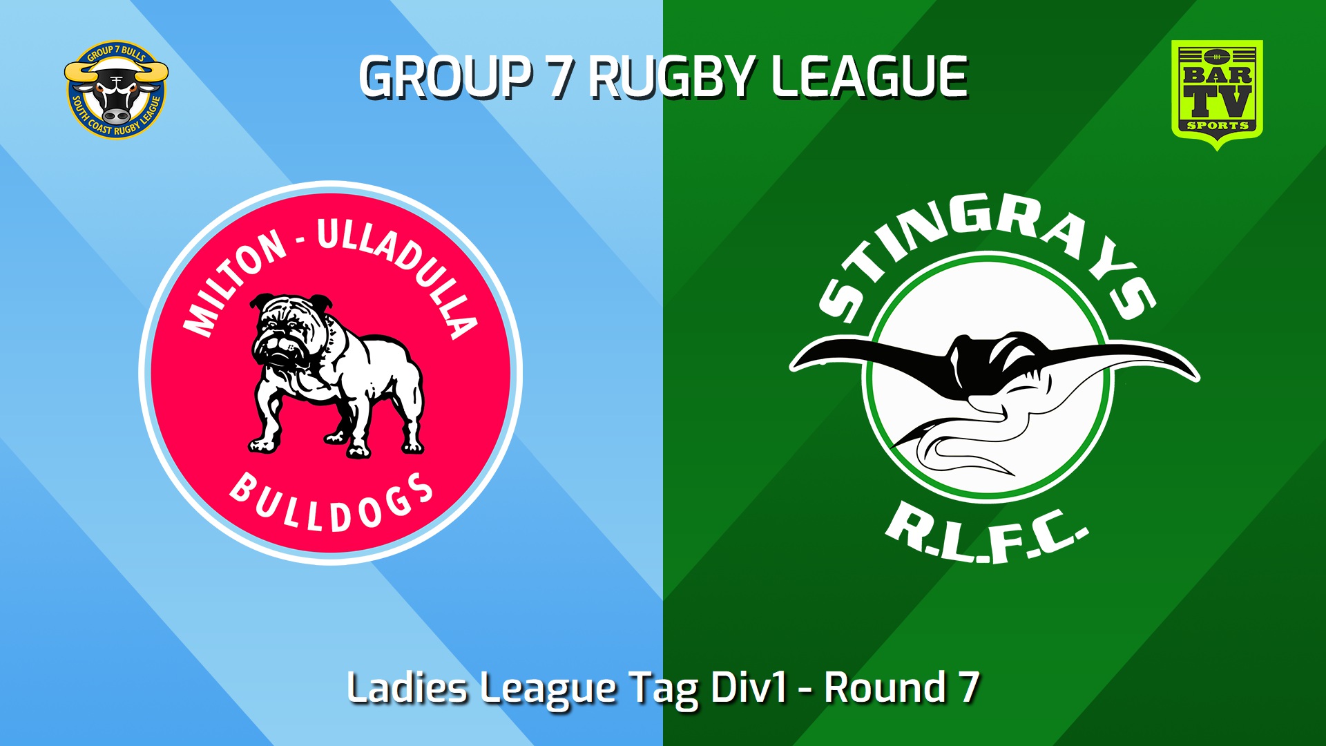 240519-video-South Coast Round 7 - Ladies League Tag Div1 - Milton-Ulladulla Bulldogs v Stingrays of Shellharbour Slate Image