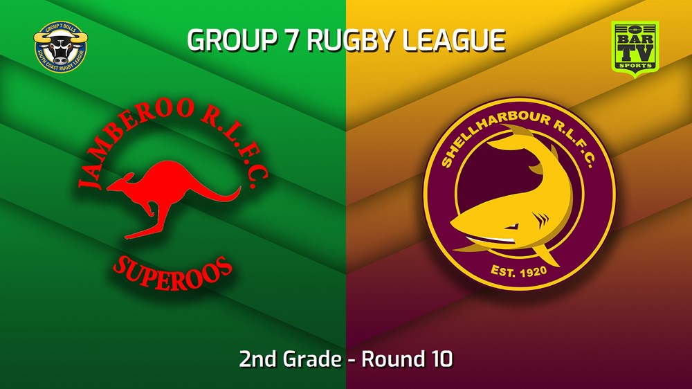 220625-South Coast Round 10 - 2nd Grade - Jamberoo v Shellharbour Sharks Slate Image