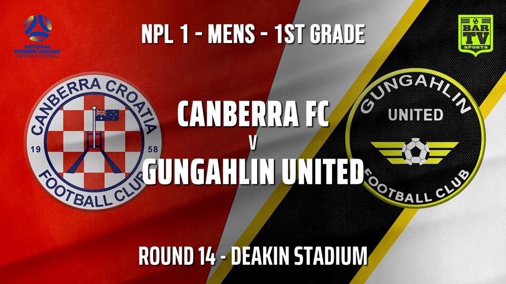 210718-Capital NPL Round 14 - Canberra FC v Gungahlin United FC Slate Image