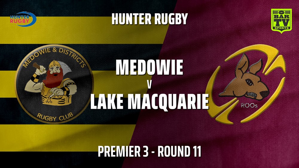 210729-Hunter Rugby Round 11 - Premier 3 - Medowie Marauders v Lake Macquarie Minigame Slate Image