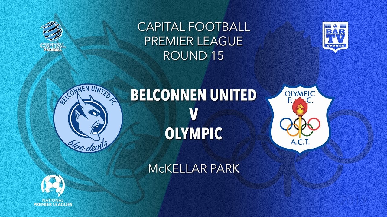 NPL Youth - Capital Round 15 - Belconnen United FC U20 v Canberra Olympic SC U20 Slate Image
