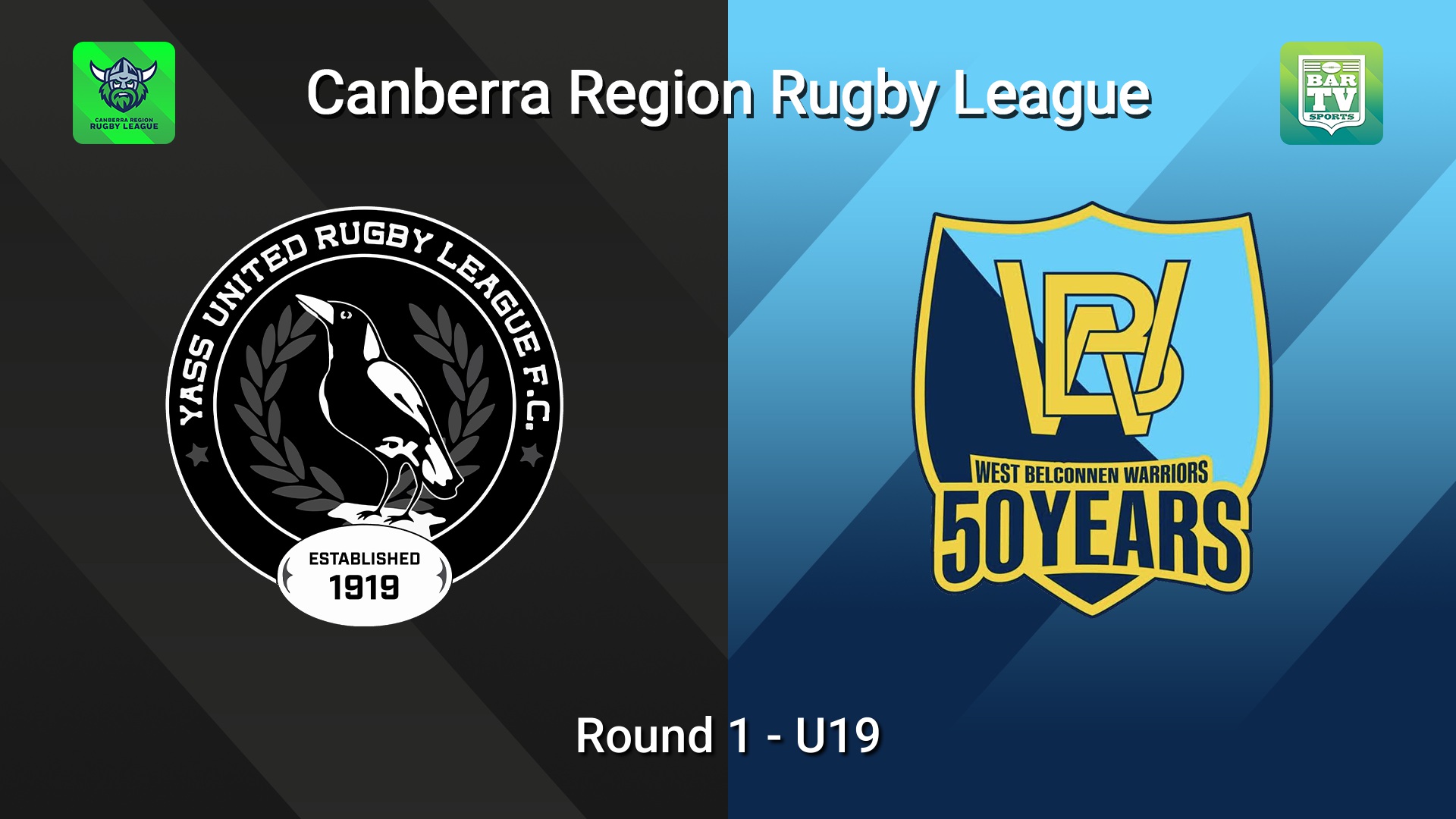 260411-video-Canberra Round 1 - U19 - Yass Magpies v West Belconnen Warriors Slate Image