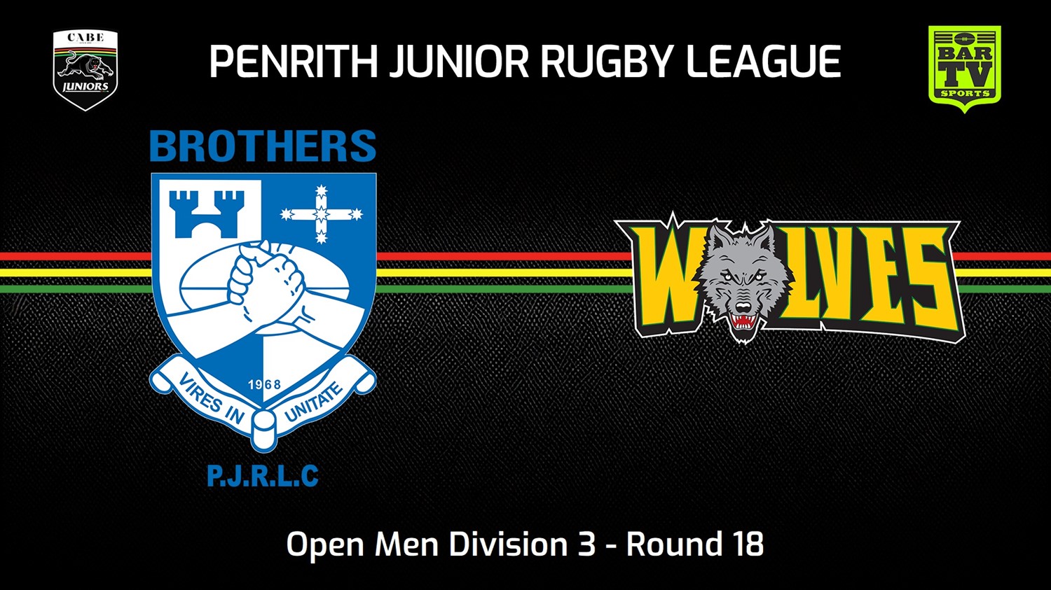 240420-video-Penrith & District Junior Rugby League Round 18 - Open Men Division 3 - Brothers v Windsor Wolves Slate Image
