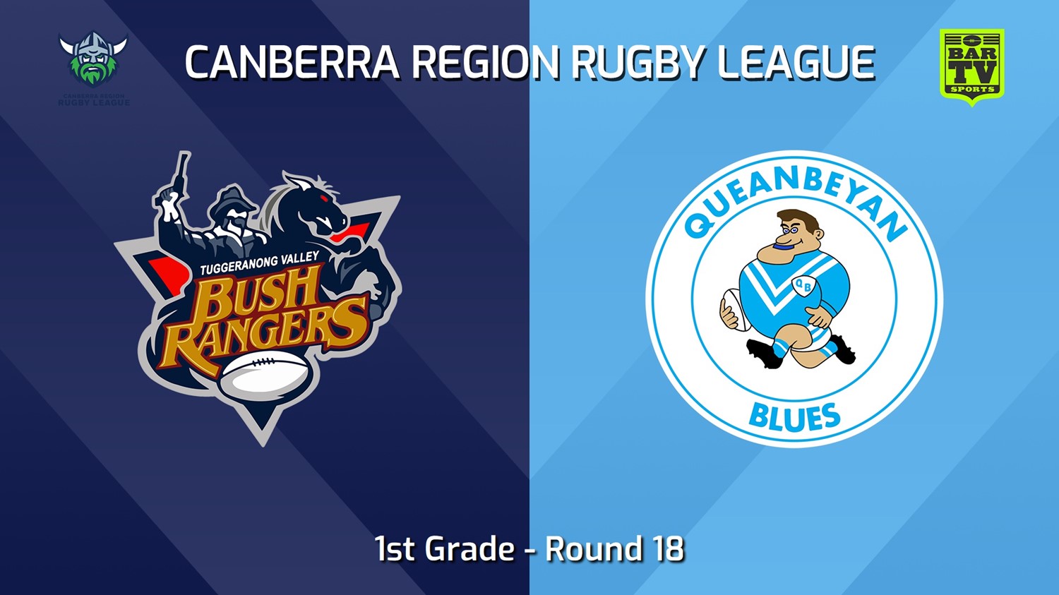 240817-video-Canberra Round 18 - 1st Grade - Tuggeranong Bushrangers v Queanbeyan Blues Slate Image