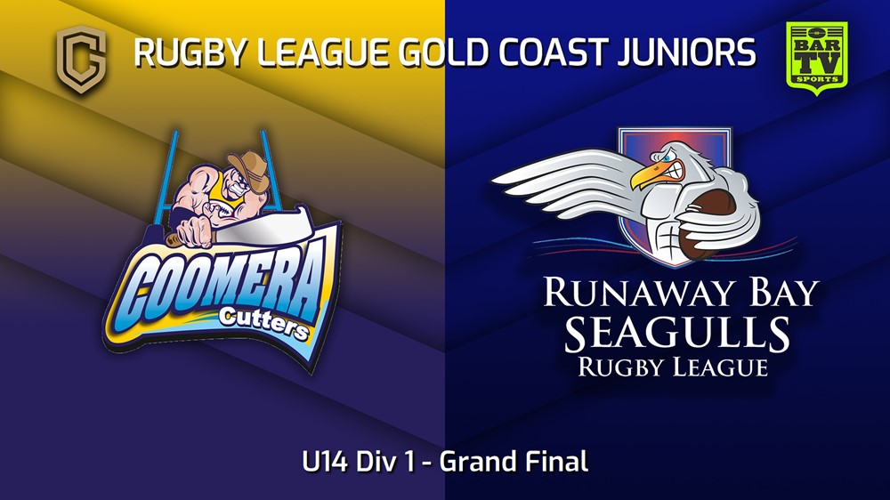 230909-Rugby League Gold Coast Juniors Grand Final - U14 Div 1 - Coomera Cutters v Runaway Bay Seagulls Slate Image