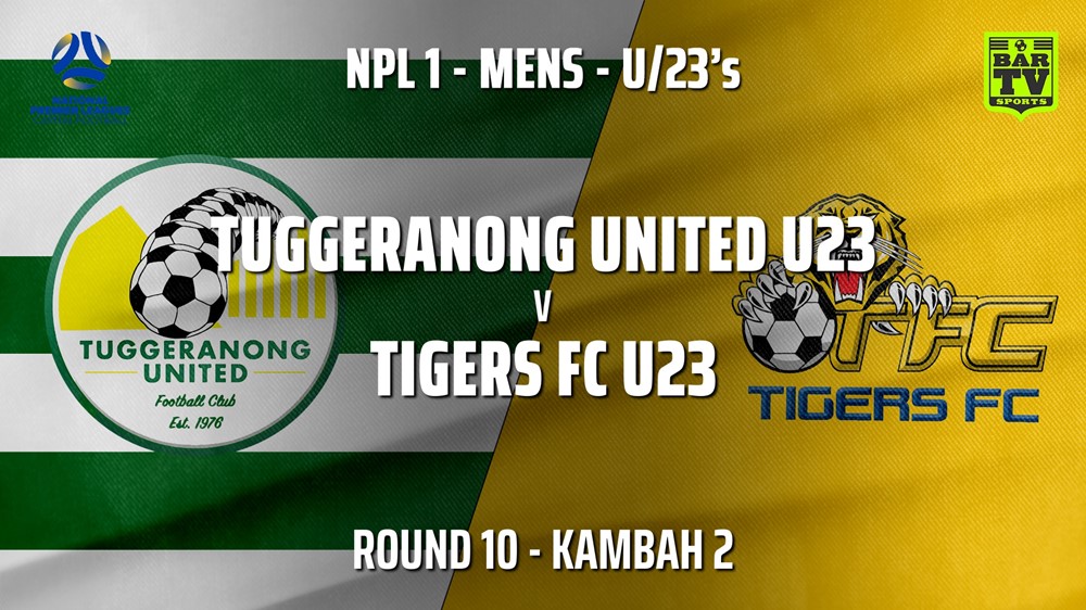 210620-Capital NPL U23 Round 10 - Tuggeranong United U23 v Tigers FC U23 Slate Image