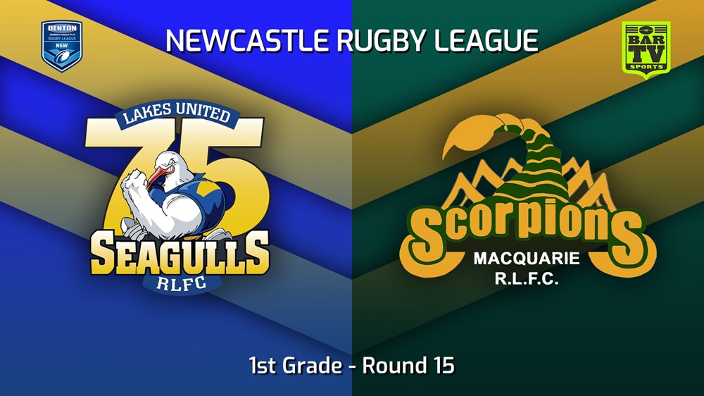 220813-Newcastle Round 15 - 1st Grade - Lakes United v Macquarie Scorpions Slate Image