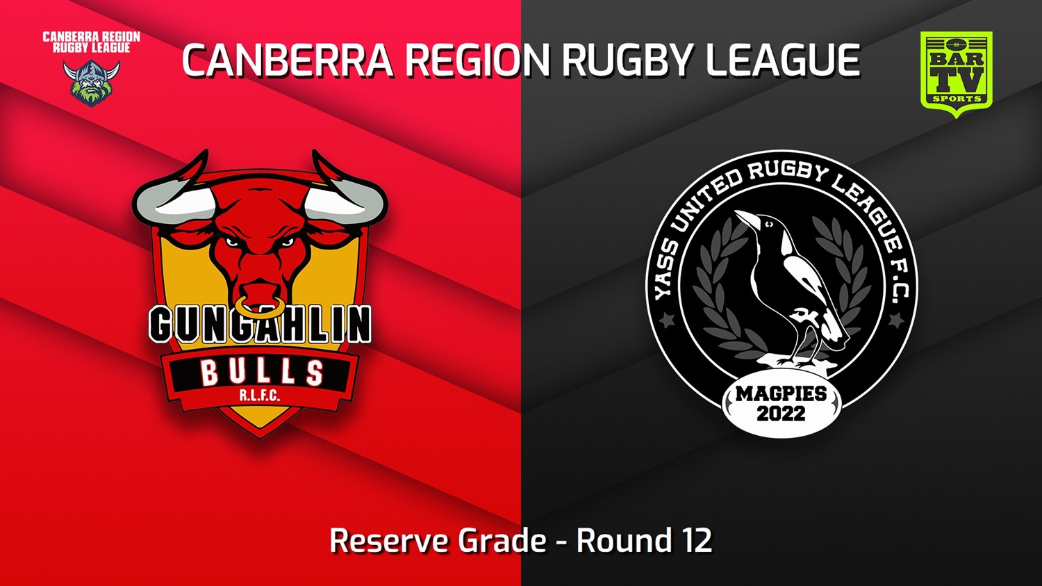 220709-Canberra Round 12 - Reserve Grade - Gungahlin Bulls v Yass Magpies Slate Image