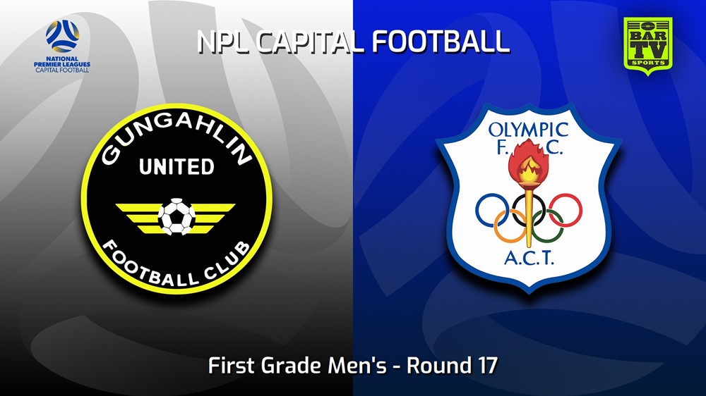 230806-Capital NPL Round 17 - Gungahlin United v Canberra Olympic FC Minigame Slate Image