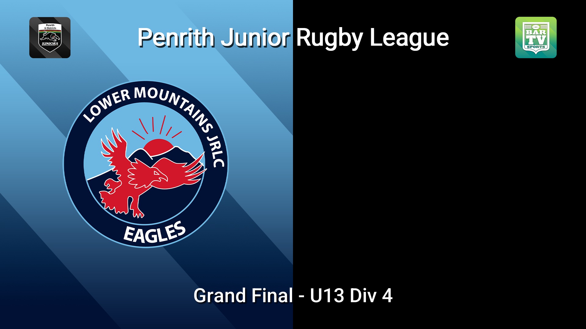 260905-video-Penrith & District Junior Rugby League Grand Final - U13 Div 4 - Lower Mountains v Mountain Devils Slate Image