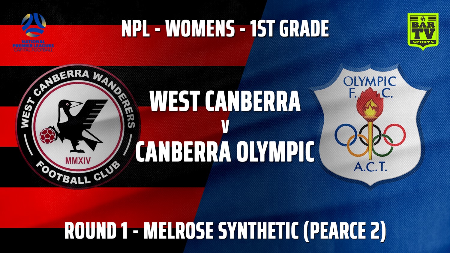 NPLW - Capital Round 1 - Woden-Weston FC (women) v Canberra Olympic FC (women) Minigame Slate Image
