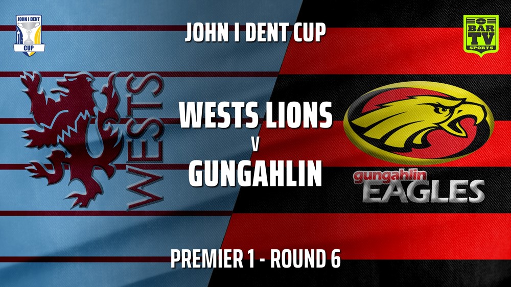 210529-John I Dent Round 6 - Premier 1 - Wests Lions v Gungahlin Eagles Slate Image