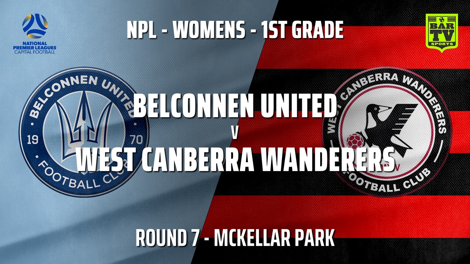 210522-NPLW - Capital Round 7 - Belconnen United (women) v West Canberra Wanderers FC (women) Slate Image