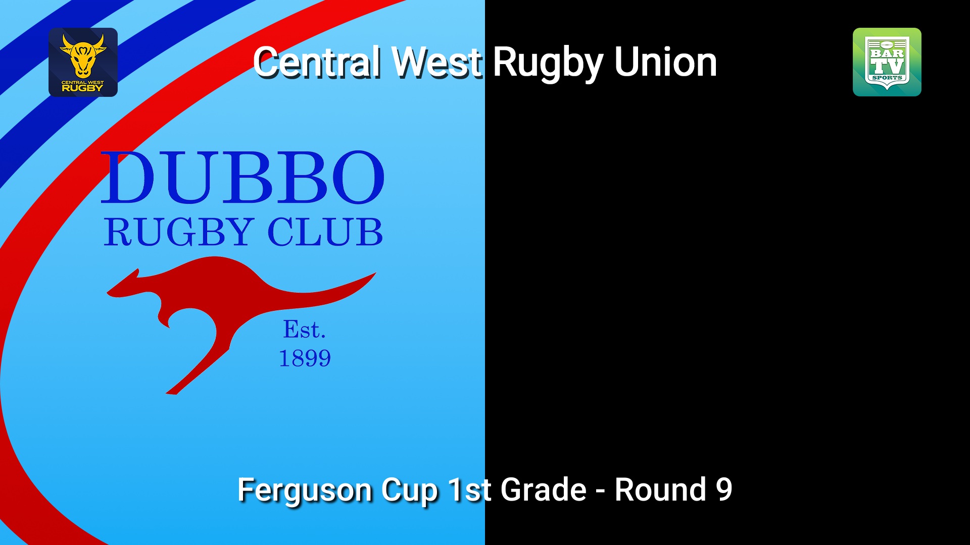 260627-video-Central West Rugby Round 9 - Ferguson Cup 1st Grade - Dubbo Roos v Cowra Eagles Slate Image