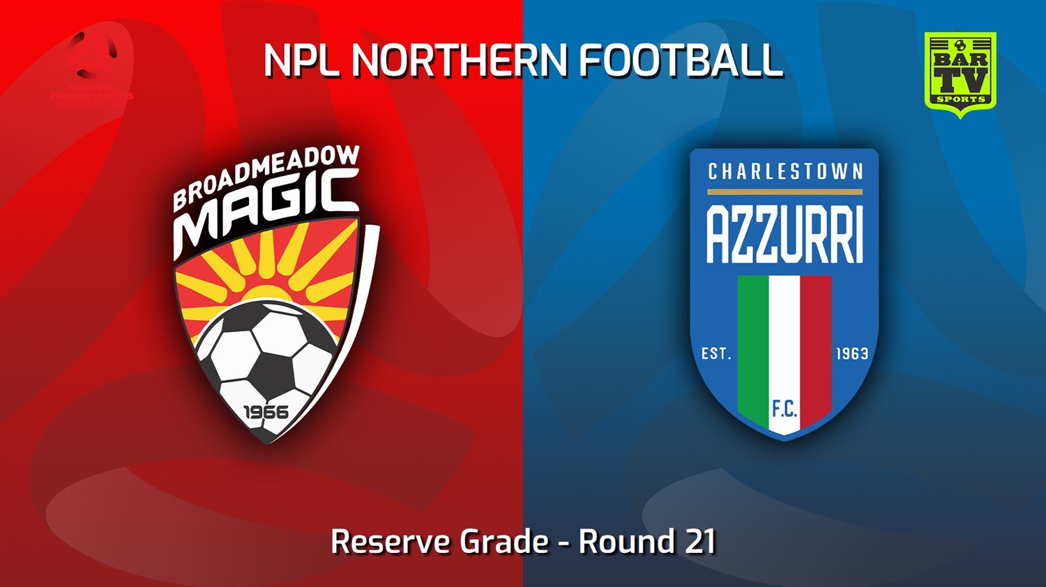 MINI GAME: NNSW NPLM Res Round 21 - Broadmeadow Magic Res v Charlestown Azzurri FC Res Slate Image