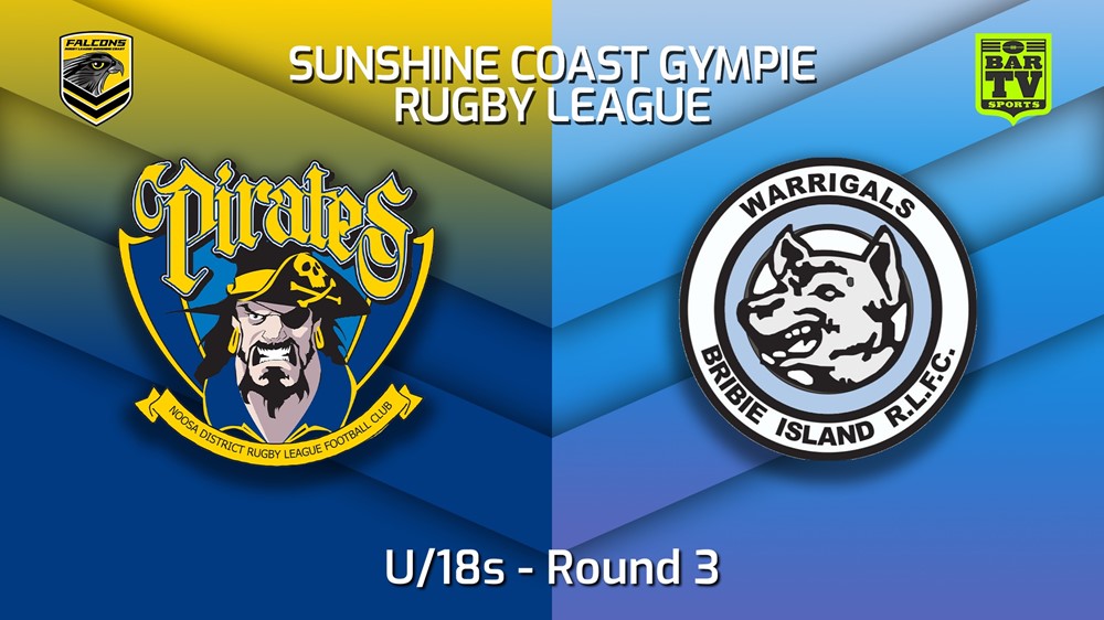 220423-Sunshine Coast RL Round 3 - U/18s - Noosa Pirates v Bribie Island Warrigals Slate Image