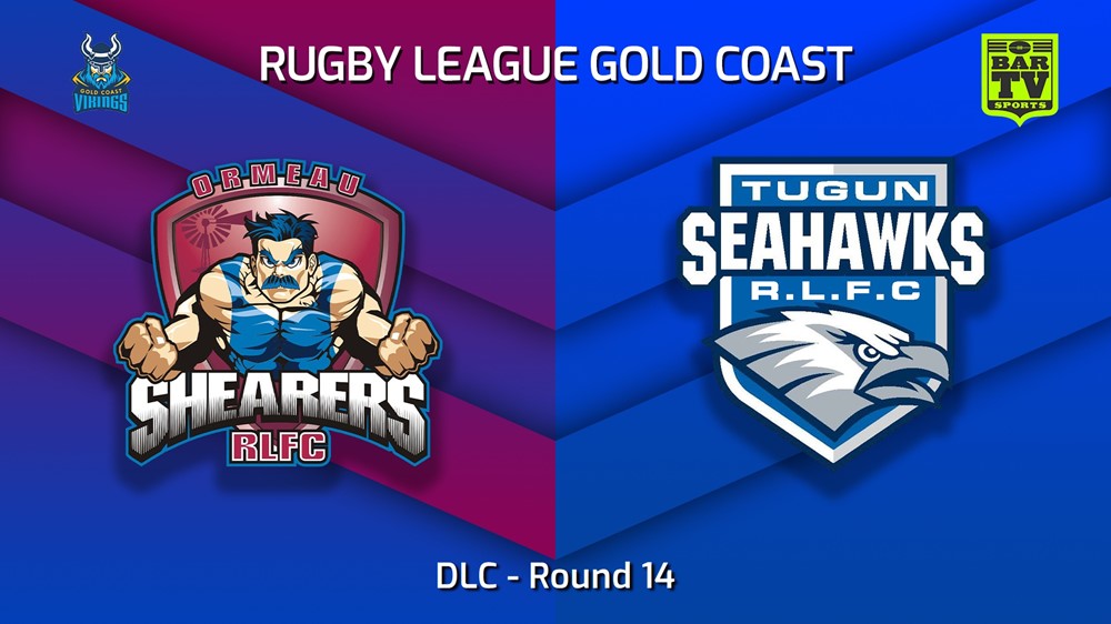 220717-Gold Coast Round 14 - DLC - Ormeau Shearers v Tugun Seahawks Minigame Slate Image