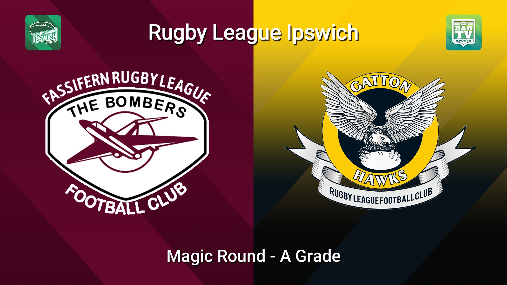 260307-video-Rugby League Ipswich Magic Round - A Grade - Fassifern Bombers v Gatton Hawks Slate Image
