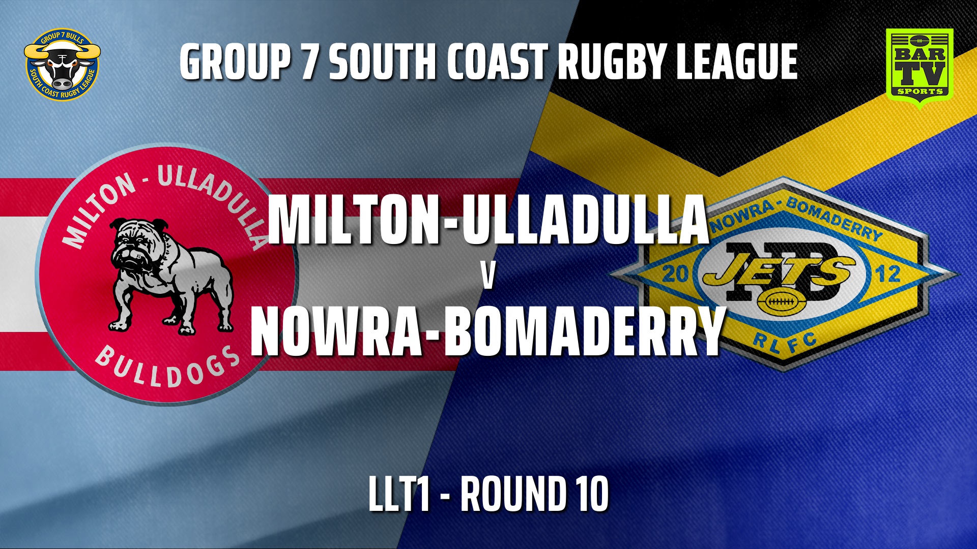 210620-South Coast Round 10 - LLT1 - Milton-Ulladulla Bulldogs v Nowra-Bomaderry  Slate Image