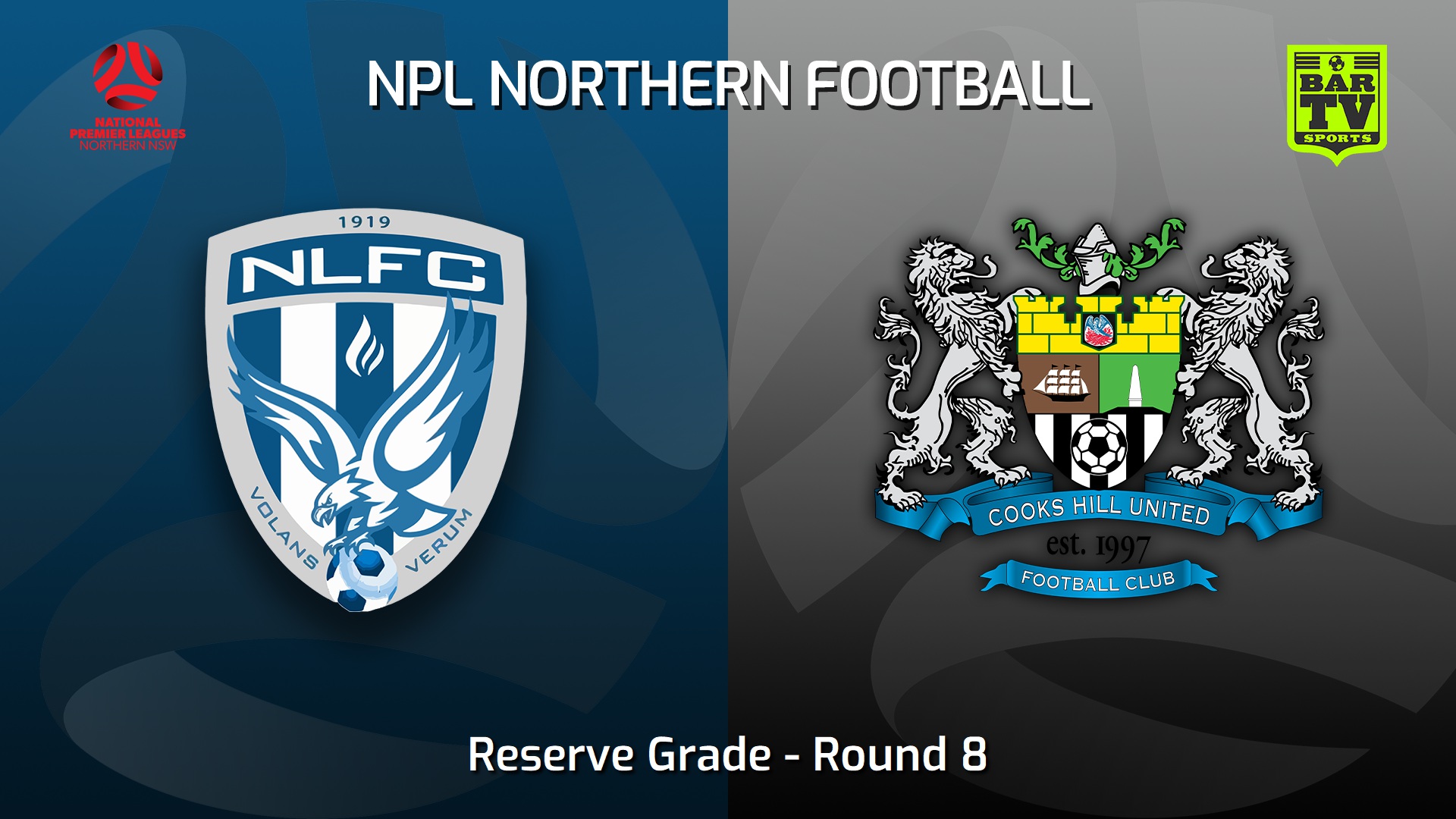 230421-NNSW NPLM Res Round 8 - New Lambton FC (Res) v Cooks Hill United FC (Res) Slate Image