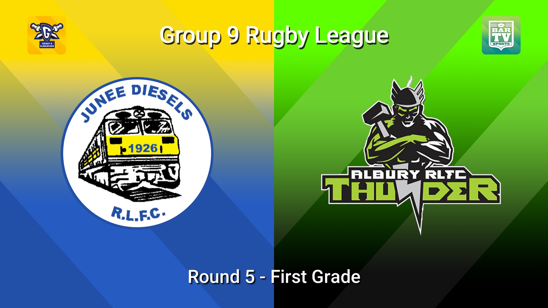 260524-video-Group 9 RL Round 5 - First Grade - Junee Diesels v Albury Thunder Slate Image