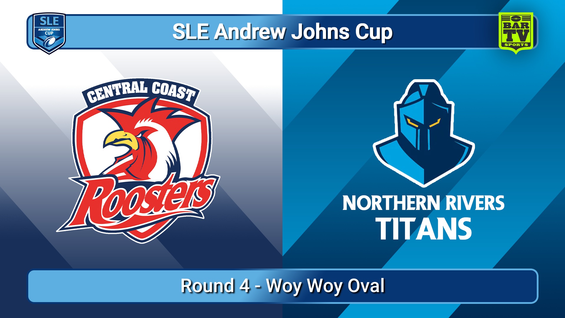 250301-video-SLE Andrew Johns Cup Round 4 - Central Coast Roosters v Northern Rivers Titans Minigame Slate Image