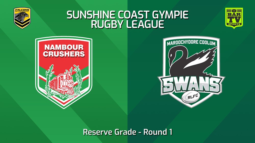 240406-Sunshine Coast RL Round 1 - Reserve Grade - Nambour Crushers v Maroochydore Swans Slate Image