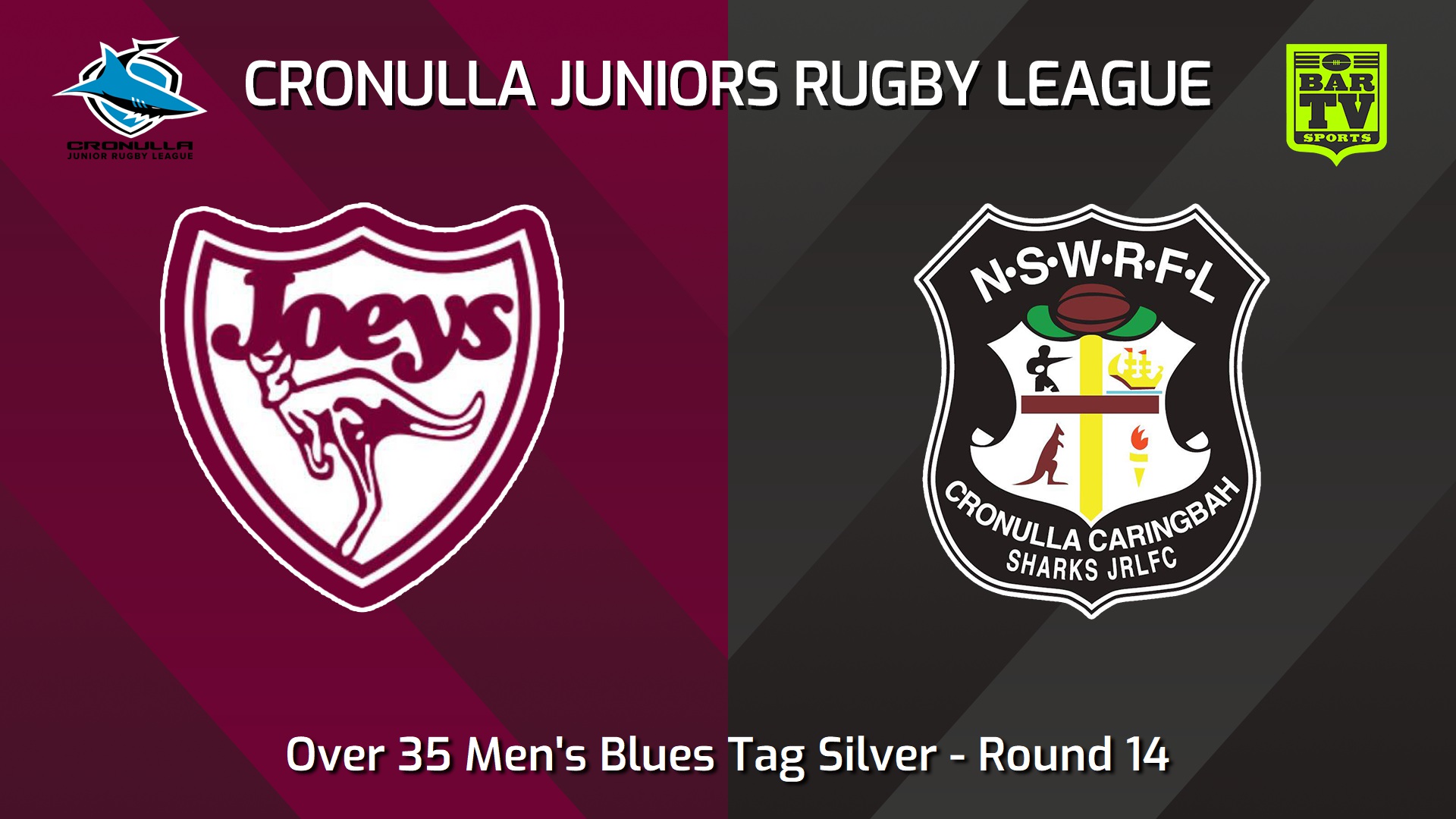 240803-video-Cronulla Juniors Round 14 - Over 35 Men's Blues Tag Silver - St Josephs v Cronulla Caringbah Slate Image