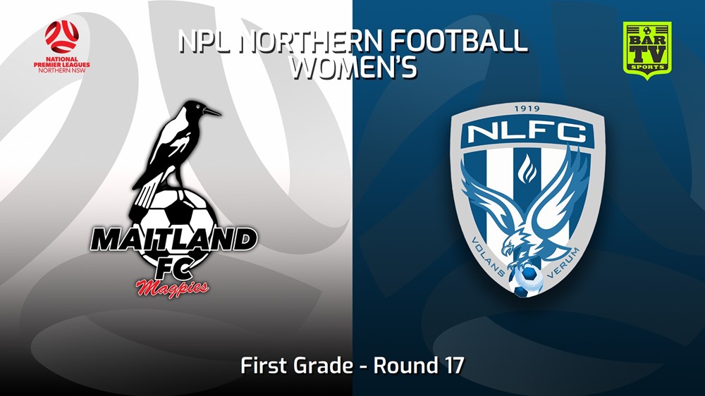 230716-NNSW NPLW Round 17 - Maitland FC W v New Lambton FC W Minigame Slate Image