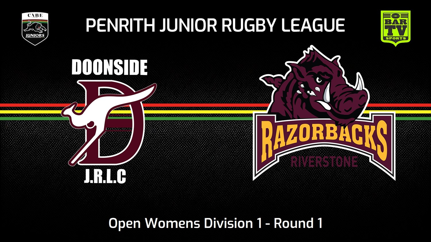 240421-video-Penrith & District Junior Rugby League Round 1 - Open Womens Division 1 - Doonside v Riverstone Razorbacks Slate Image