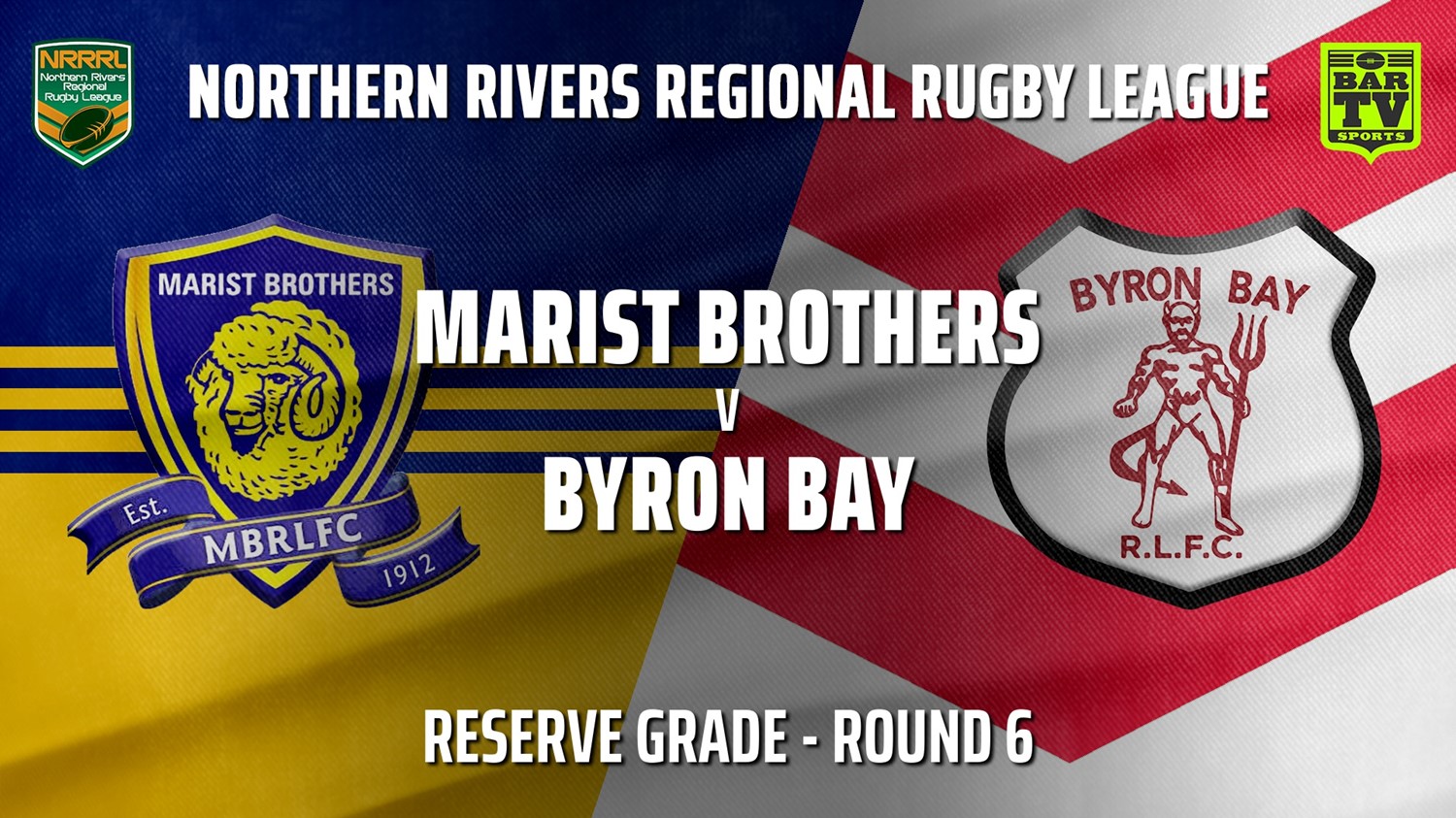 210606-NRRRL Round 6 - Reserve Grade - Lismore Marist Brothers Rams v Byron Bay Red Devils Slate Image