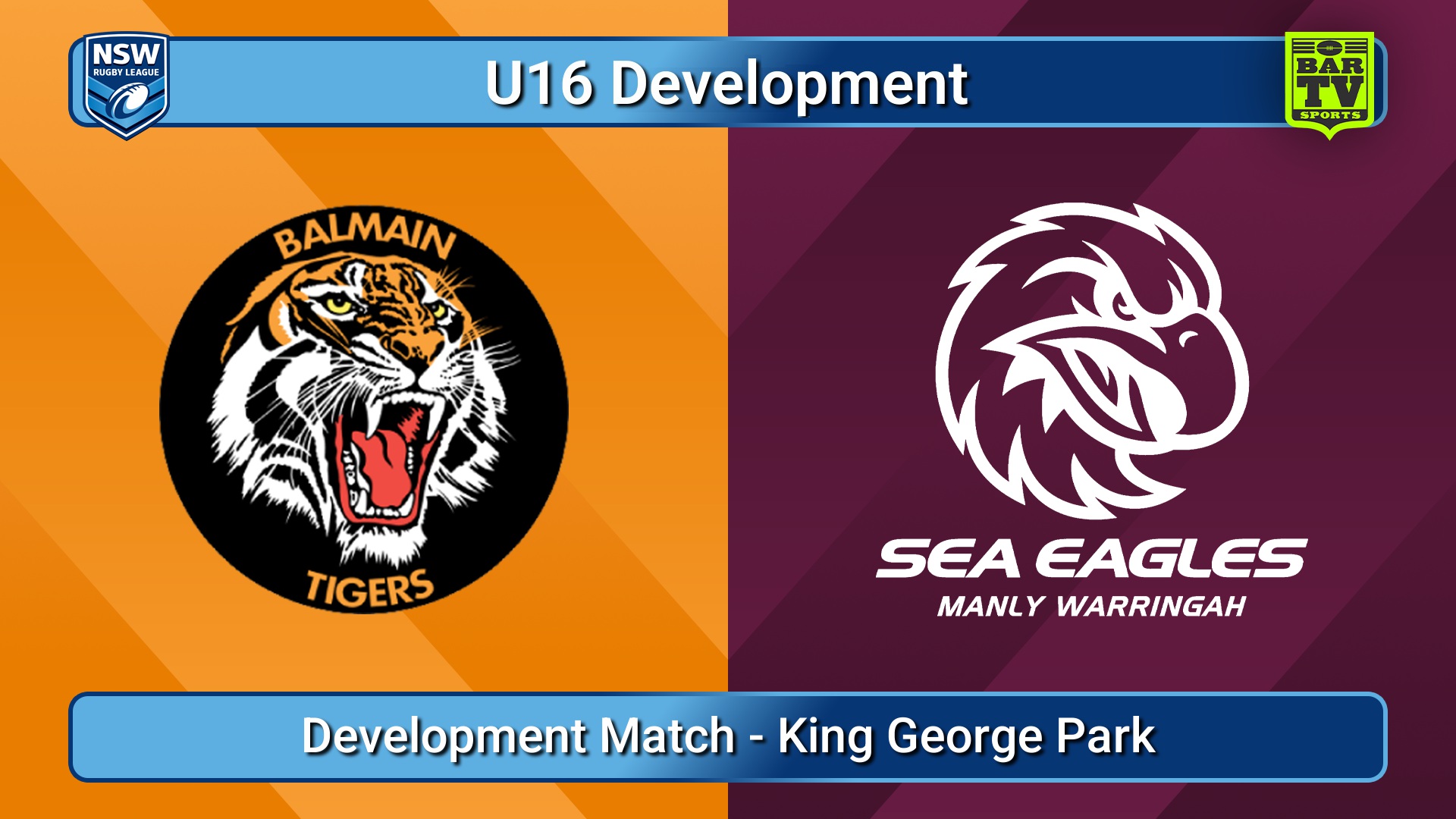 250625-video-NSWRL U16 Development Development Match - Balmain Tigers v Manly Warringah Sea Eagles Slate Image