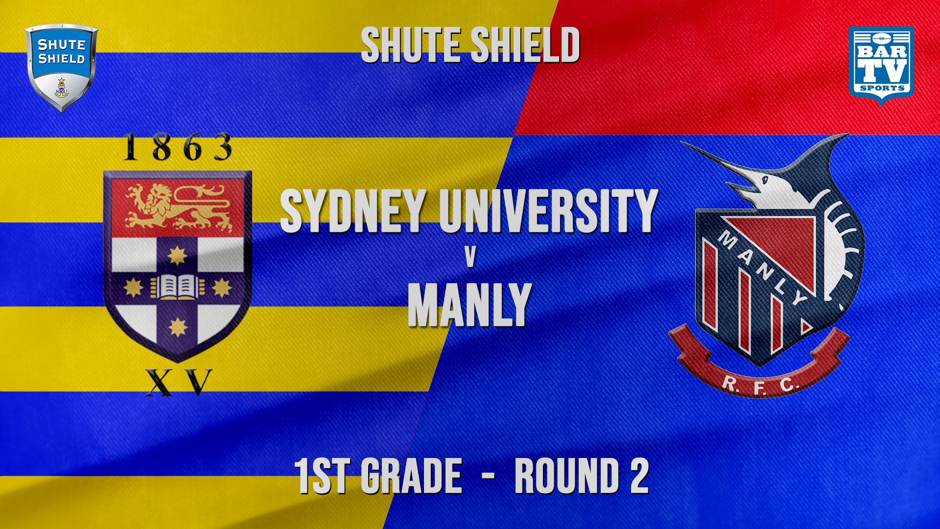 Shute Shield Round 2 - Premier 1 - Sydney University v Manly Slate Image