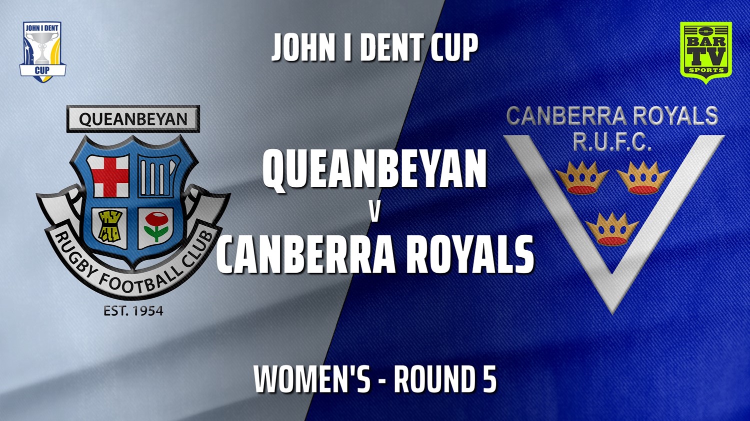 210522-John I Dent Round 5 - Women's - Queanbeyan Whites v Canberra Royals Slate Image