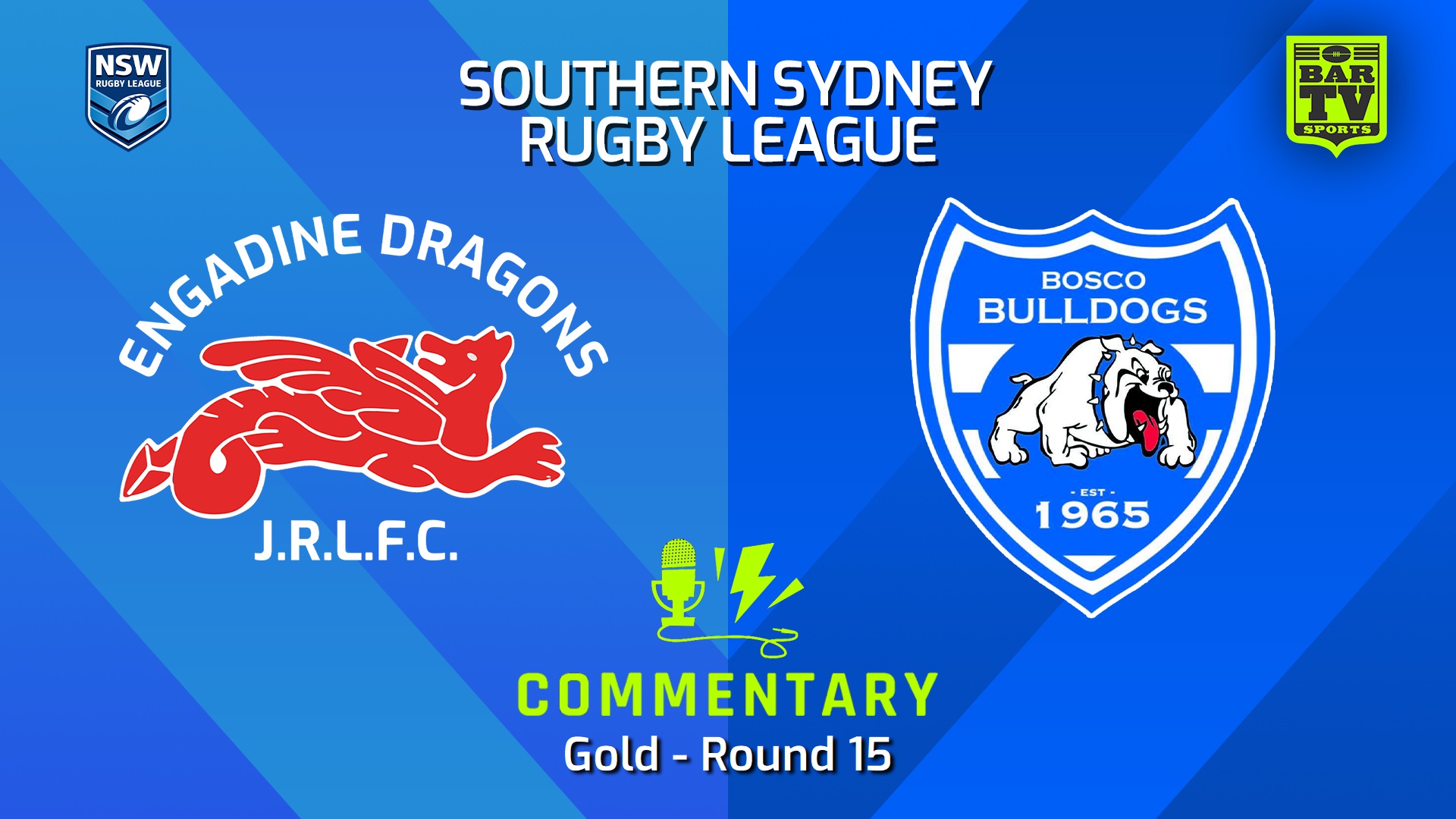 240803-video-S. Sydney Open Round 15 - Gold - Engadine Dragons v St John Bosco Bulldogs Slate Image