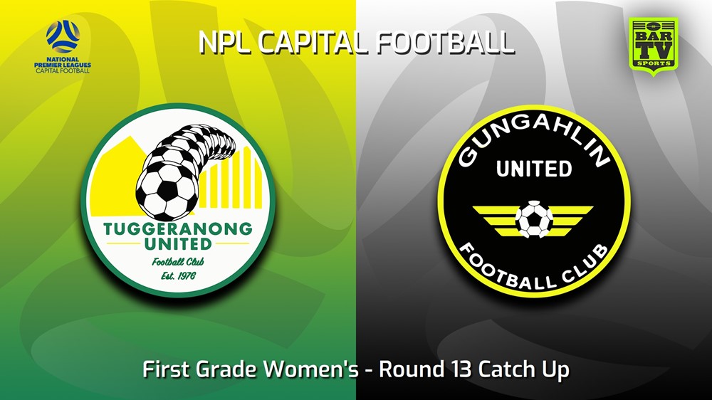 230726-Capital Womens Round 13 Catch Up - Tuggeranong United FC (women) v Gungahlin United FC (women) Slate Image