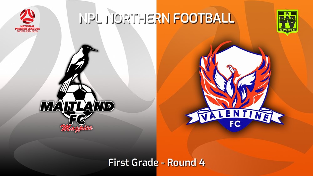 230325-NNSW NPLM Round 4 - Maitland FC v Valentine Phoenix FC Slate Image