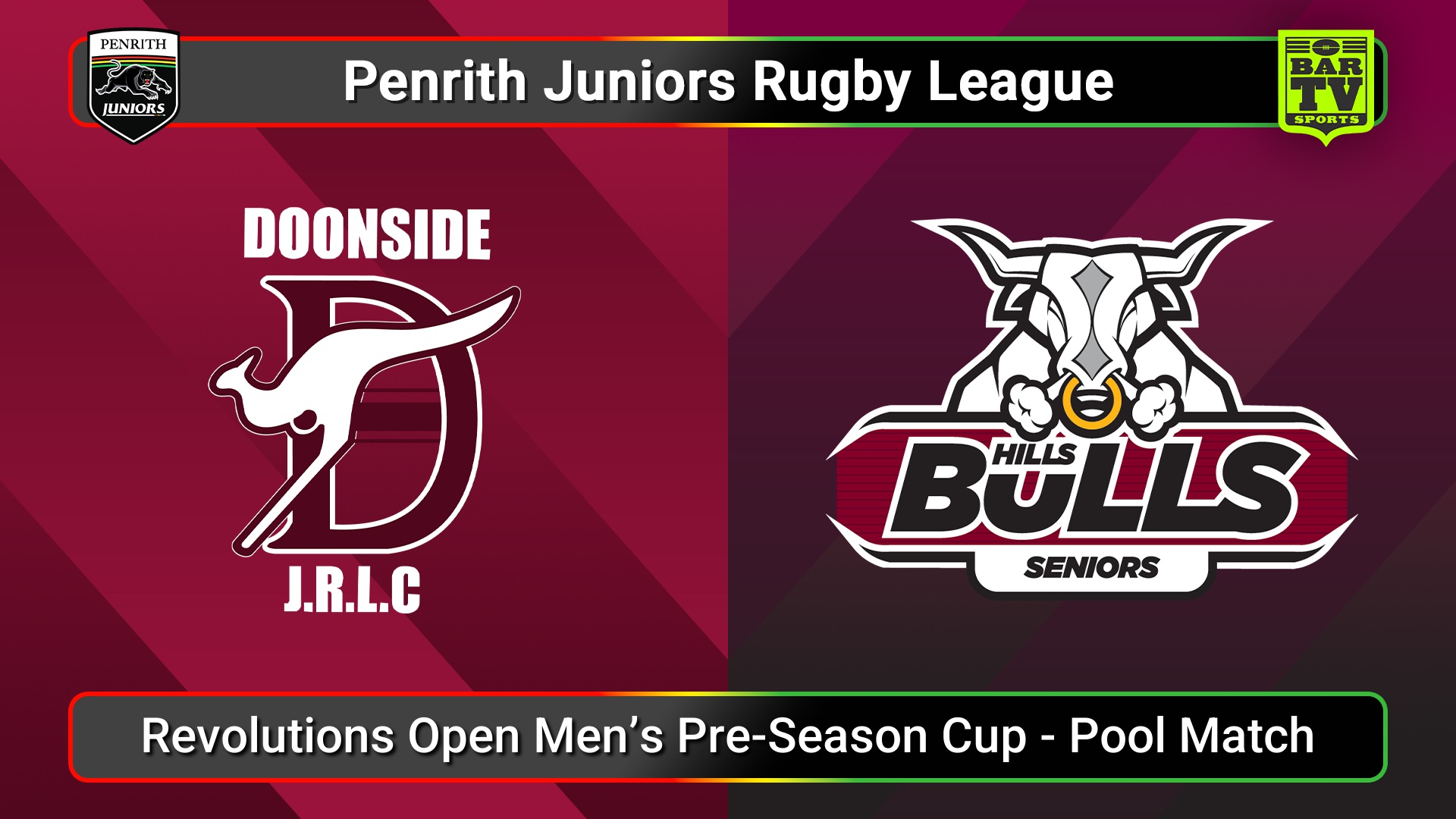 250301-video-Penrith & District Junior Rugby League Pool Match - Revolutions Open Men’s Pre-Season Cup - Doonside v Hills Bulls Slate Image