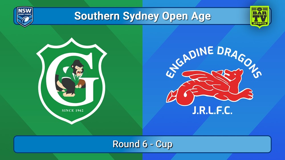 250517-video-S. Sydney Open Round 6 - Cup - Gymea Gorillas v Engadine Dragons Slate Image