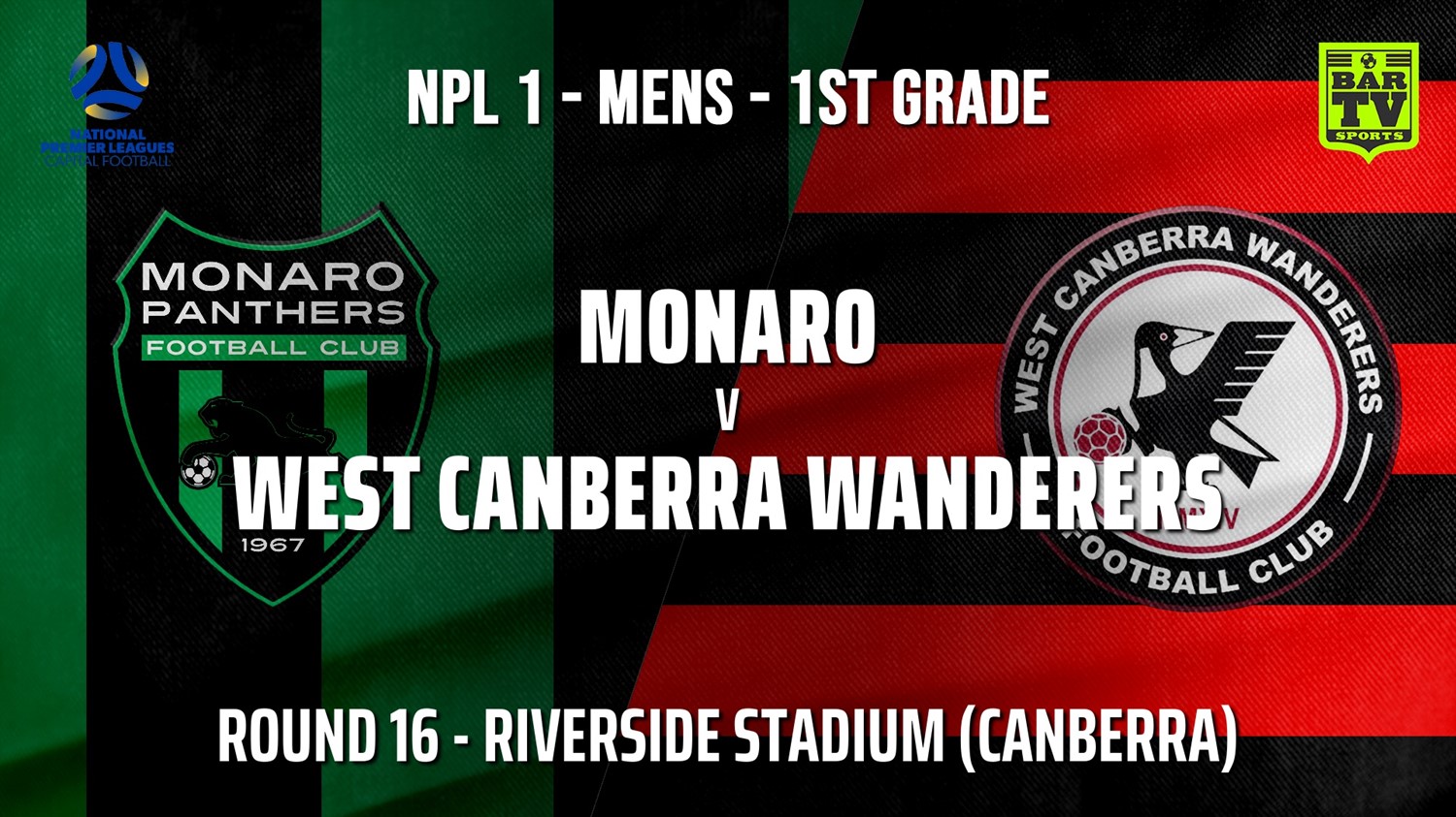 210731-Capital NPL Round 16 - Monaro Panthers FC v West Canberra Wanderers Slate Image