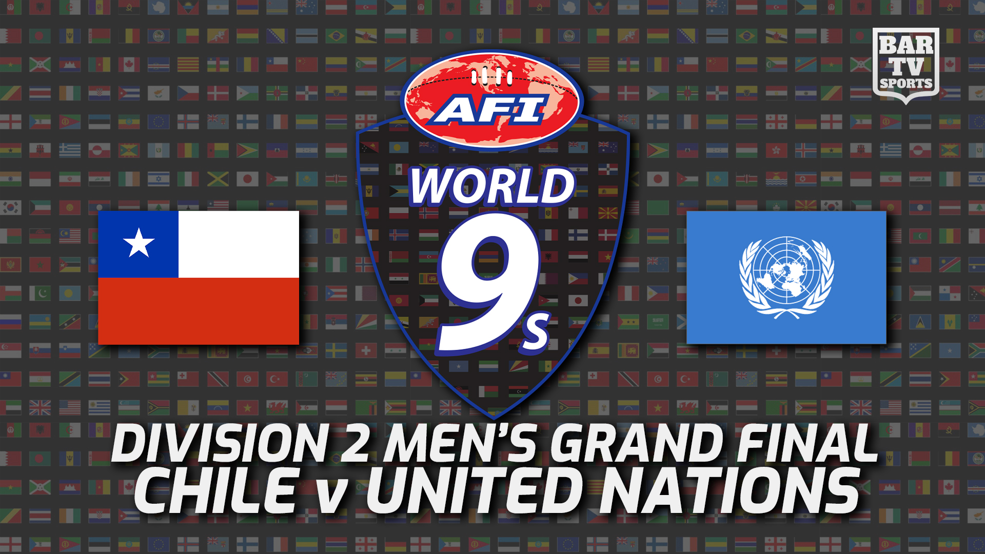 220219-Australian Football International Division 2 Final - World 9's - Chile v United Nations (men's) Slate Image